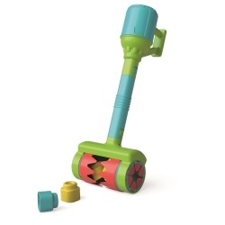 Soft Clemmy Sensory Roller Vacuum - Aspirapolvere Giocattolo con 5 Mattoncini Morbidi