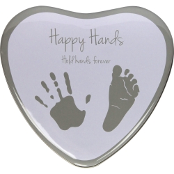 Happy Hands-  Kit Impronta  Mani e Piedi con Scatola di Latta