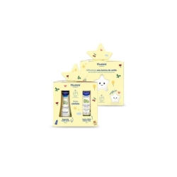 Mustela Cofanetto Notti Stellate - Edizione Limitata con Bagnetto Mille Bolle, Crema Hydra Bebè Viso e Stellina Luminosa