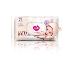 Dealo Baby - 72 Salviette all'Avena con placchetta