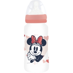 Minnie - Biberon Anticolica Tettarella in silicone 360 ml