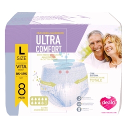 Dealo Pants Ultra Comfort - 8 Mutandine Assorbenti Taglia L