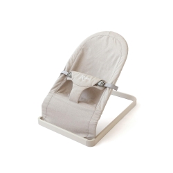 Sdraietta Dondolo Grigio Chiaro con fodera estraibile 0M+