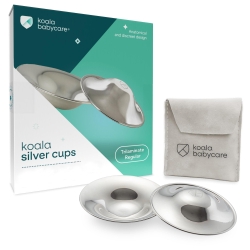 Koala Silver Cups - Coppette Paracapezzoli in Argento antibatteriche e cicatrizzanti