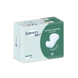 Serenity soft dry sensitive - 30 Pannoloni Sagomati Super con Aloe