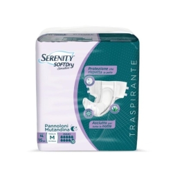 Serenity MaxiPlus - 15 Pannoloni Mutandina per Incontinenza Taglia M