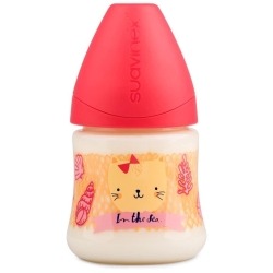 Suavinex Biberon - Tettarella Anatomica Sirena Rosa 270 ml