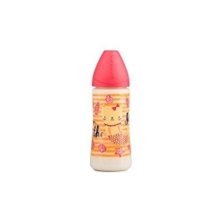 Suavinex Biberon Anatomico Gatto-Sirena Rosa 360 ml