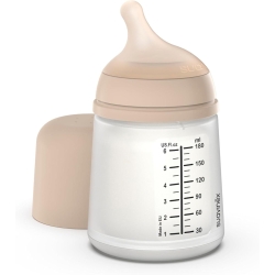 Suavinex ZERO.ZERO - Biberon Anticolica Light Nude 180 ml