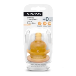Suavinex - Tettarella Lattice 3 Posizioni Anticolica 0M+