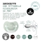 Suavinex WILD&FREE - 2 Succhietti in silicone SX Pro 0-6M Rosa