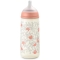 Suavinex Birdies - Biberon con tettarella in Silicone Sx Pro Flusso Denso AntiColica 6M+ Rosa 360 ml