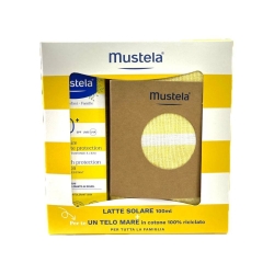 Mustela Latte Solare 50+ SPF Protezione Molto Alta 100 ml + Telo Mare