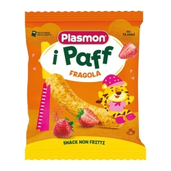 I Paff Fragola - Snack non fritti 12M+ 15 gr