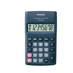 HL-815L - Calcolatrice Tascabile con Display a 8 Cifre, Nera