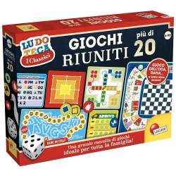 Ludoteca Giochi Riuniti - Oltre 20 Giochi e 12 Tabelloni per Bambini da 6 Anni