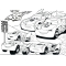 Puzzle Disney Cars Maxi Floor - Puzzle da 150 Pezzi con Retro da Colorare 6+Anni