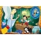 Disney Pinocchio - Puzzle da 24 Pezzi Double-Face Maxi Floor con Retro da Colorare