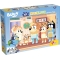 Bluey - Puzzle da 24 Pezzi Maxi Floor Double-Face con Retro da Colorare