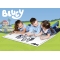 Bluey - Puzzle da 24 Pezzi Maxi Floor Double-Face con Retro da Colorare