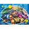Disney Junior Mickey - Puzzle 24 Pezzi Maxi Floor Double-Face con Retro da Colorare