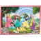 Disney Princess - Maxi Puzzle da 24 Pezzi Double-Face con Retro da Colorare