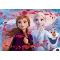 Disney Frozen II - Puzzle da 60 Pezzi Double-Face con Retro da Colorare