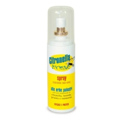 Spray Naturale Anti Zanzare con Citronella e Geranio 60 ml