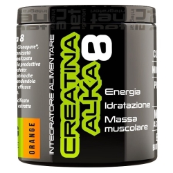 Moldes Creatina Alka 8 Gusto Arancia 200 gr - Integratore per la performance fisica