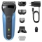 Braun Series 3 - Rasoio Elettrico Regolabarba Wet&Dry a 3 Elementi