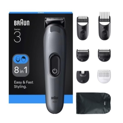 Series 3 AIO3540 - Regolabarba e Capelli Multigrooming All-in-One 8-in-1 - Grigio