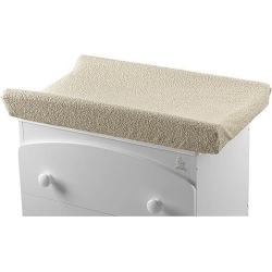 Coprifasciatoio Cover con Fascia Centrale in Spugna di Cotone 50x80 cm - Avorio