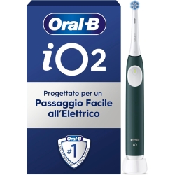 iO 2 - Spazzolino Elettrico Verde + 1 Testina - Forest Green
