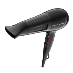 x Karl Lagerfeld CV591L Powerline - Asciugacapelli 2300 W - Nero