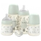 Suavinex Birdies Newborn Set - 2 Biberon 150 Ml 2 Biberon 270 Ml 1 succhietto 0-6 Mesi - Verde