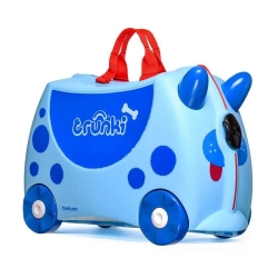 Valigia Cavalcabile - Cane Azzurro