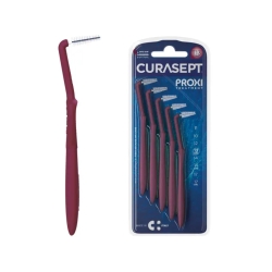 Curasept Proxi Angle Treatment T13 - 5 Scovolini Interdentali Conici con testina angolata 1,3 mm