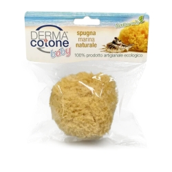 Dermacotone Spugna Marina Naturale Baby Ultra Soffice per Pelli Sensibili