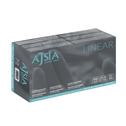 Ajsia Linear - 100 Guanti in Nitrile Taglia M