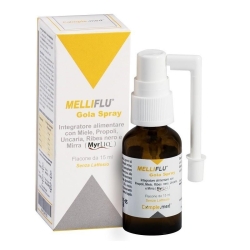 Melliflu Gola Spray 15 ml - Integratore per la gola e le vie respiratorie