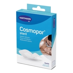 Cosmopor Steril - 5 Medicazioni Adesive Sterili In Tessuto Non Tessuto 7,2x5 cm