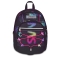 Dual Plus - Zaino Ergonomico Per la Scuola con Doppio Scomparto Nero Blu 31 Lt