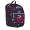 Dual Plus - Zaino Ergonomico Per la Scuola con Doppio Scomparto Nero Blu 31 Lt