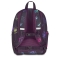 Dual Plus - Zaino Ergonomico Per la Scuola con Doppio Scomparto Nero Blu 31 Lt