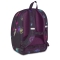 Dual Plus - Zaino Ergonomico Per la Scuola con Doppio Scomparto Nero Blu 31 Lt