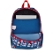 Minnie - Zaino Scuola Doppio Scomparto con Tasca Porta Borraccia Blu  29 L