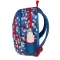 Minnie - Zaino Scuola Doppio Scomparto con Tasca Porta Borraccia Blu  29 L