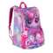SJ Gang - Zaino Sdoppiabile per la Scuola con Divisorio Interno Tasca Borraccia Occhi LED Girl Cat 24 Lt