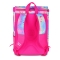SJ Gang - Zaino Sdoppiabile per la Scuola con Divisorio Interno Tasca Borraccia Occhi LED Girl Cat 24 Lt