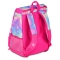 SJ Gang - Zaino Sdoppiabile per la Scuola con Divisorio Interno Tasca Borraccia Occhi LED Girl Cat 24 Lt